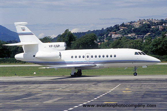 Williams Racing Dassault Falcon 900B VP-CGP (2002)