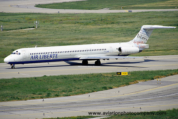 Air Liberte McDonnell Douglas MD-83 F-GJHQ (2002)