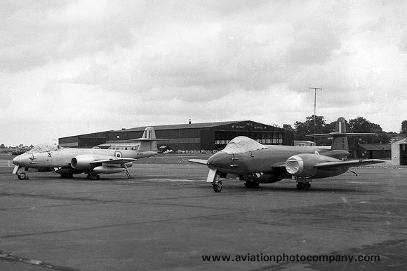 RAF Gloster Meteor F.8 WK991 at Wymeswold