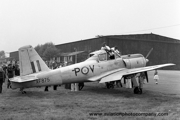 RAF 6 FTS Percival Provost T.1 XF875
