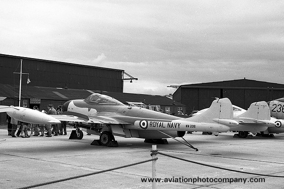 Royal Navy De Havilland Sea Venom FAW.21 WW206