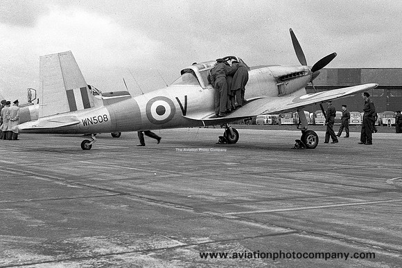 RAF 238 OCU Boulton Paul Balliol T.1 WN508 (1956)