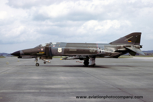 German Air Force JG71 McDonnell F-4F Phantom 37+63 (1979)