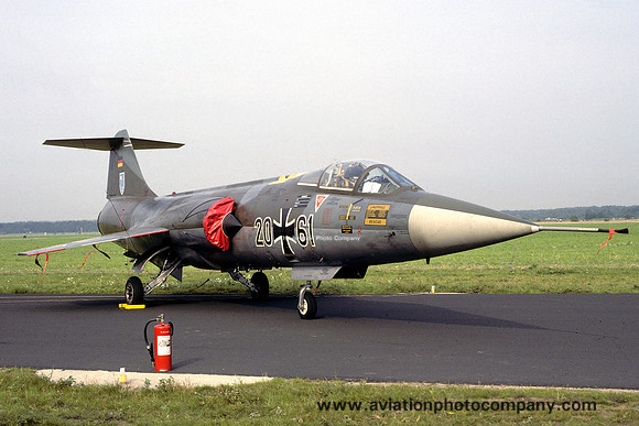 German Air Force WS10 Lockheed F-104G Starfighter 20+61 (1982)
