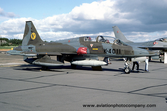 Dutch Air Force 316 Squadron Canadair NF-5B Freedom Fighter K-4011 (1985)