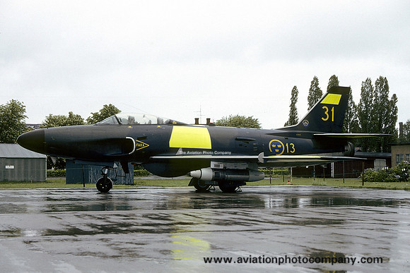 Swedish Air Force F13M SAAB Lansen AJ-32 32545/31 (1979)
