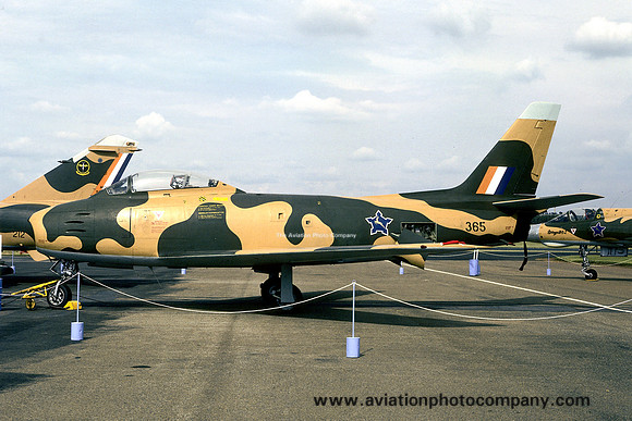 South African Air Force 85 AFS Canadair CL-13 Sabre Mk 6 365 (1980)