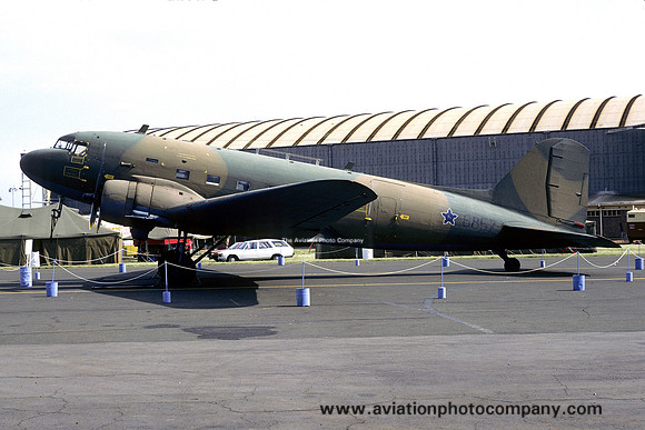 South African Air Force 44 Squadron Douglas C-47B 6857 (1980)