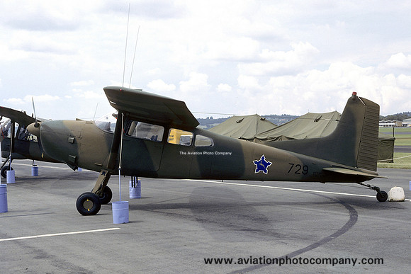 South African Air Force Cessna A185A Skywagon 729 (1980)