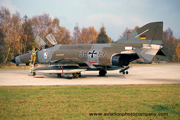 German Air Force JBG36 McDonnell F-4F Phantom 38+13 (1977)