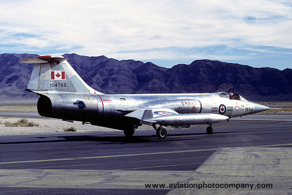 Canadian Air Force Canadair CF-104 Starfighter 104783 (1979)
