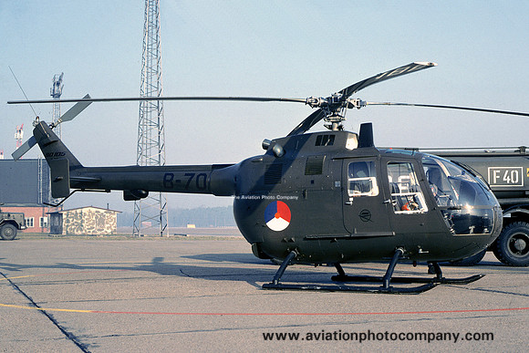 Dutch Air Force MBB Bo105C B-70 (1980)