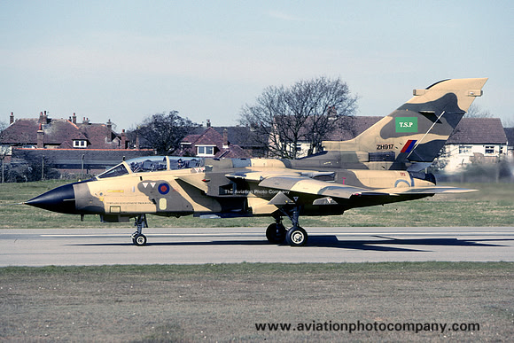 Saudi Air Force Panavia Tornado IDS ZH917 at Warton (2007)