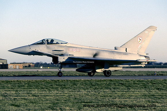 RAF 29 Squadron BAE Typhoon F.2 ZJ920/BX (2007)