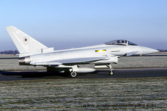 RAF 11 Squadron BAE Typhoon F.2 ZJ932/DB (2007)