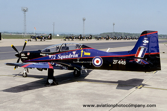 RAF 1 FTS 72 Squadron Embraer/Short Tucano T.1 ZF448 (2007)