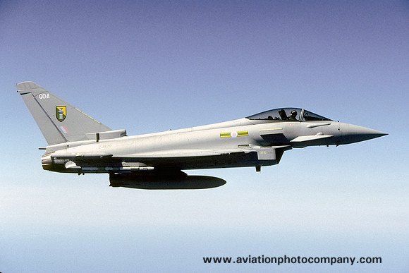 RAF 3 Squadron BAE Typhoon F.2 ZJ929/QO-A (2007)