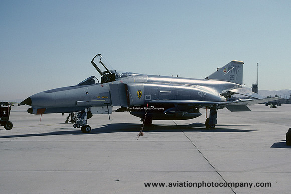 USAF 35 TFW 561 TFS McDonnell F-4G Phantom 69-0251/WW at George AFB (1991)
