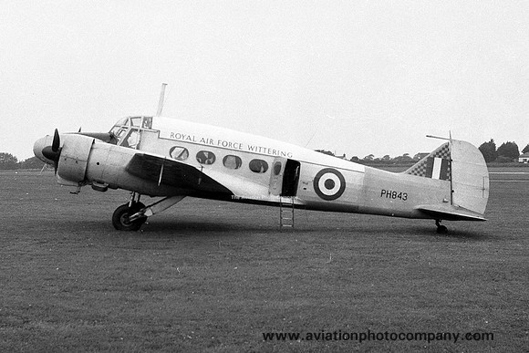 RAF Wittering Station Flight Avro Anson C.19 PH843 (1960)