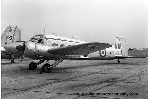 RAF Middleton St George Station Flight Avro Anson C.21 WJ509 (1959)