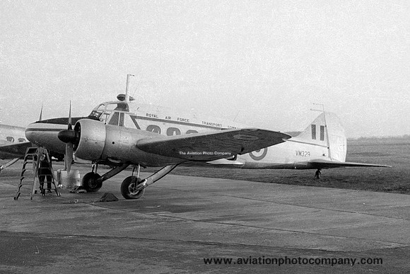 RAF Northern Commnuncations Squadron Avro Anson C.19 VM329 (1966)