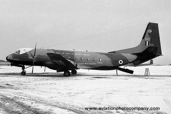 RAF Air Support Command 46 Squadron Avro Andover C.1 XS602 (1969)