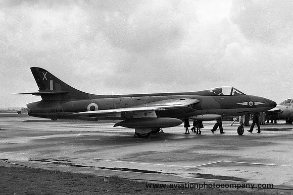 RAF 1 Squadron Hawker Hunter FGA.9 XK139/X (1961)