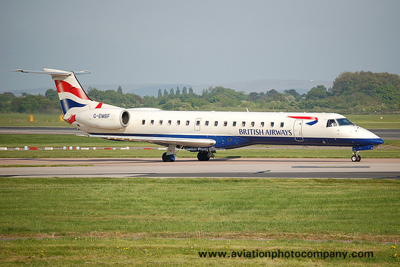 British Airways Connect Embraer ERJ-145 G-EMBF at Manchester IAP (2007)