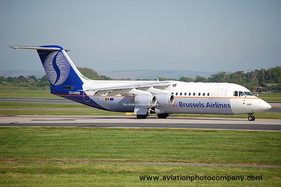 SN Brussels Airlines BAe 146 RJ-100 OO-DWB at Manchester IAP (2007)