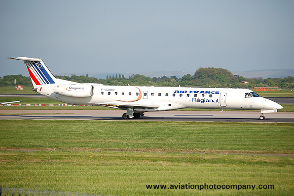Regional Compagnie Aerienne/Air France Regional Embraer ERJ-145 F-GUBB at Manchester IAP (2007)