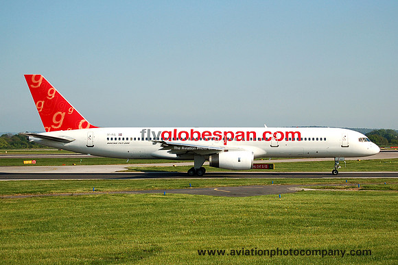 flyglobespan Boeing 757-256 TF-FIS at Manchester IAP (2007)