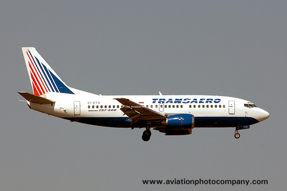 Transaero Airlines Boeing 737-5Q8 EI-DTX (2007)