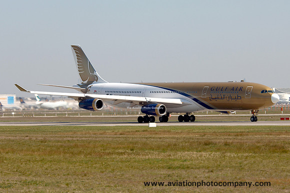 Gulf Air Airbus A340-313 A4O-LG (2007)
