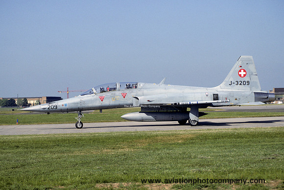 Swiss Air Force Northrop F-5F Tiger J-3209 (1994)