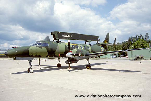 Swedish Air Force Swearingen SA227AC Metro III SLAR 88003/883 at Ronneby (1994)