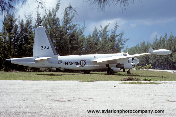 French Navy Lockheed SP-2H Neptune 148333 displayed at Hao (1994)