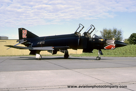 German Air Force AKG52 McDonnell RF-4E Phantom 35+52 (1993)