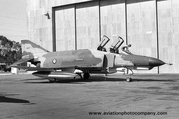 RAAF 6 Squadron McDonnell F-4E Phantom 90307 (1972)
