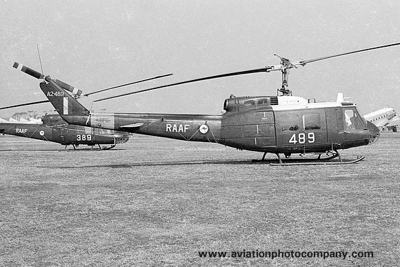 RAAF 9 Squadron Bell UH-1H Iroquois A2-489 (1971)