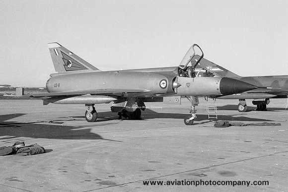 RAAF 76 Squadron Dassault Mirage 3OF A3-8 (1971)