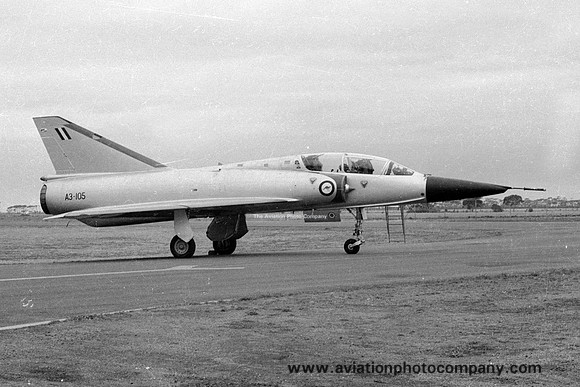RAAF Dassault Mirage 3OD A3-105 (1968)