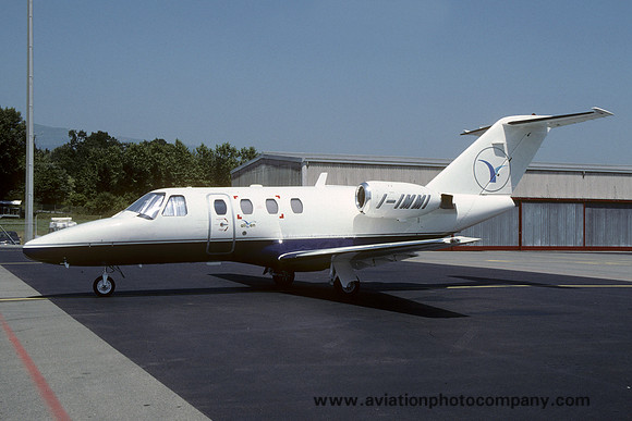 Aliven Cessna 525 CitationJet CJ1 I-IMMI at Geneva (2002)