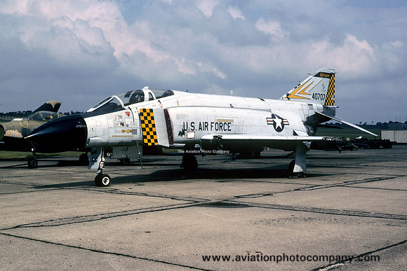 USAF BDRF Lakenheath McDonnell F-4C Phantom 64-0707 (1991)