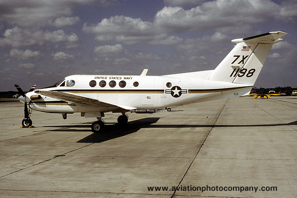 US Navy New Orleans Beech UC-12B 161198/7X (1990)