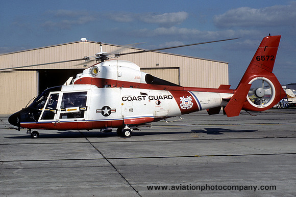 US Coast Guard Aerospatiale HH-65A Dolphin CG6572 (1990)