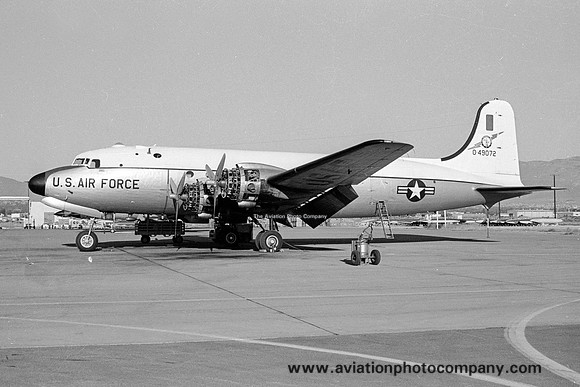USAF DC ANG Douglas C-54E Skymaster 4-9072 (1972)