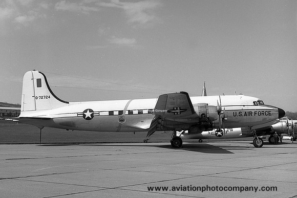 USAF Strategic Air Command Douglas VC-54D Skymaster 42-72724 (1970)