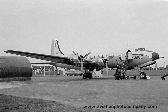 USAF 16th Air Force Headquarters Douglas VC-54G Skymaster 45-0544 (1970)