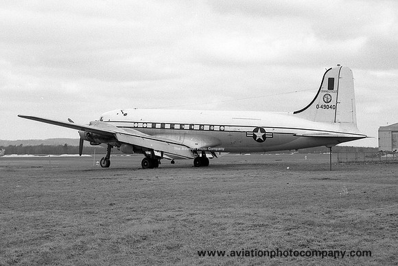 USAF Connecticut ANG Douglas C-54E Skymaster 44-9040 (1972)