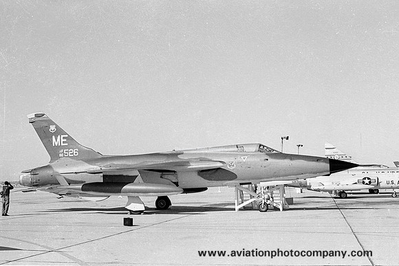 USAF 23 TFW 562 TFS Republic F-105D Thunderchief 60-0526/ME